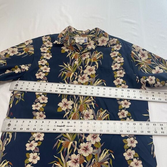 Iolani Hawaii VTG Short Sleeve Button Up Shirt Size Small - Picture 3 of 6